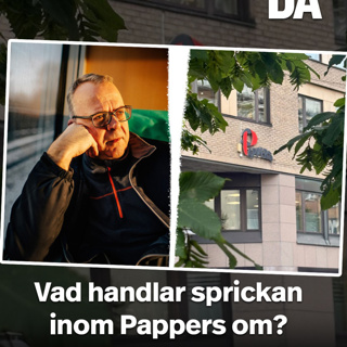 Vad handlar sprickan inom Pappers om?