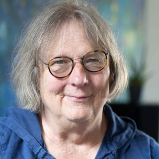 Jo Clifford, playwright, performer, proud father and grandmother