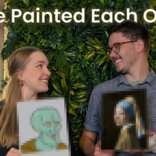 ASMR-ish - We painted each other (Bachelor parody)