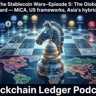 SERIES 1 — The Stablecoin Wars–Episode 5: The Global Regulatory Chessboard — MiCA, US frameworks, Asia’s hybrid models.