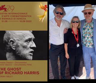 300: A conversation with Jared Harris and director Adrian Sibley "The Ghost of Richard Harris" from the Venice Film Festival 2022