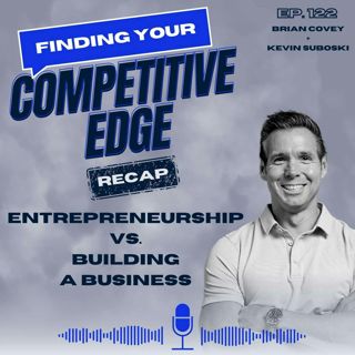 RECAP - Entrepreneurship vs. Building A Business: Knowing Which System You Should Implement w/ Brian Covey
