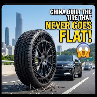 🎙️ China Just Built a Tyre That Never Goes Flat! .Please like, share , follow and comment. Thank you.