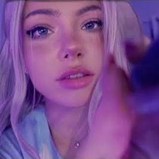 Your Crush Draws ALL Over Your Face ♡ ASMR Up Close, Visual Triggers | DOLLBLUSH ASMR