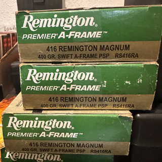 Big Bore Safari Bolt Action Rifle Cartridges
