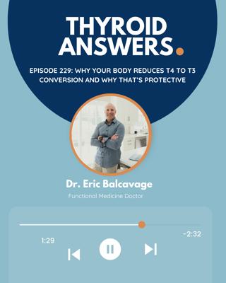 Episode 229: Why Your Body Reduces T4 to T3 Conversion and Why That's Protective