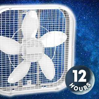 Box Fan White Noise 12 Hours Soothing Sleep Sounds