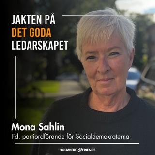 Om uppdraget att leda ett land - Mona Sahlin
