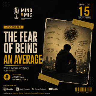 THE FEAR OF BEING AVERAGE