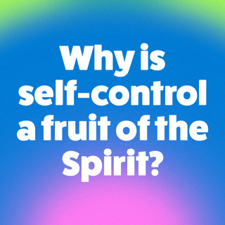 Why Is Self Control A Fruit Of The Spirit?