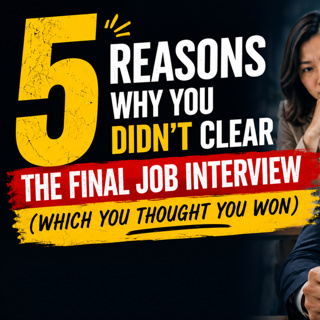 S13E09 - 5 REAL Reasons Why You Didn’t Clear The FINAL Job Interview