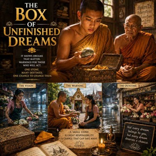 378 | Short Story: The Box of Unfinished Dreams (Intermediate English Story)
