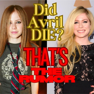 "That's The Rumor" A Podcast From Marc Island. Did Avril Lavigne Die?