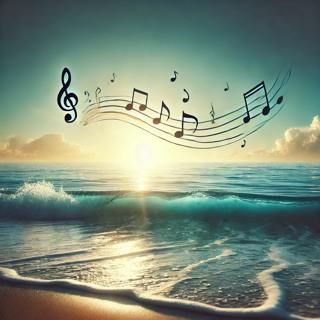😴🌊🎵 The Soothing Sounds of the SEA and a Soft MELODY Facilitate Quick FALLING ASLEEP