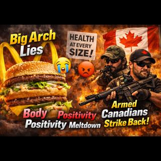 Big Arch Lies, Body Positivity Meltdown, and Armed Canadians Strike Back!