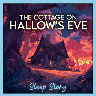 The Cottage on Hallow’s Eve | Cozy Halloween Sleep Story for Adults with Autumn Rain, Gentle Spirits, Magical Woods, Soothing Narration & Deep Sleep