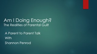 Autism Live: Am I Doing enough?