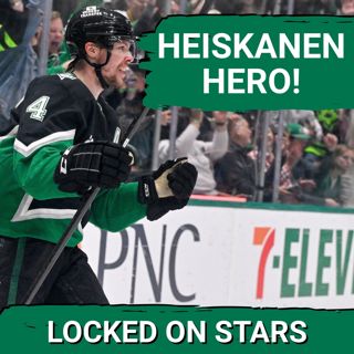 RESILIENT: Dallas Stars Rally for Dramatic Win as Miro Heiskanen DELIVERS Overtime Winner over Hawks
