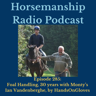 285: Foal Handling and 30 years with Monty’s Ian Vandenberghe, by HandsOnGloves