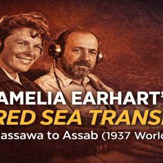 Amelia Earhart’s Red Sea Transit: Massawa to Assab (1937 World Flight)