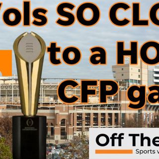 CFP rankings place Vols at No. 8