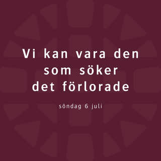 Vi kan vara den som söker det förlorade – Magnus Bramer