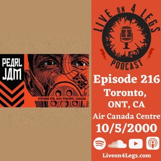 Episode 216: Toronto, ONT, CA - 10/5/2000
