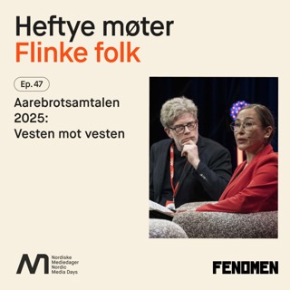 Fra NMD 25: Aarebrotsamtalen: Vesten mot vesten
