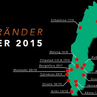 15 bränder på ett år...