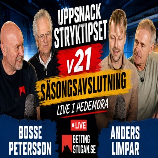 Uppsnack Stryktipset v21 - Säsongsavslutning