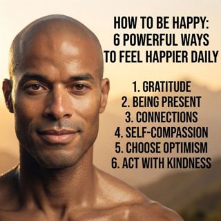 How to Be Happy: 6 Powerful Ways to Feel Happier Daily