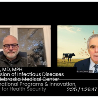 Bird Flu H5N1 virus pandemic. With one of world's top infectious disease specialists, James Lawler, MD, MPH