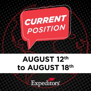 Current Position | Weekly Briefing August 12th - 18th