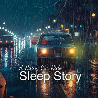 A Rainy Night Drive: Cozy Sleep Story with Rain on a Car Sounds
