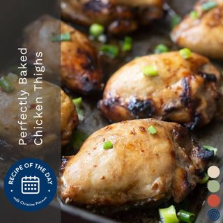 Perfectly Baked Chicken Thighs