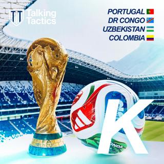 2026 World Cup | Group K: Portugal, DR Congo, Uzbekistan, Colombia