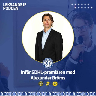 Inför SDHL-premiären med Alexander Bröms