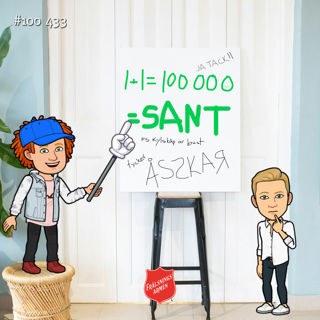 #100 433 Om att göra podd, gurkafiskar och hur 1+1 = 100 000