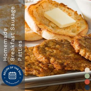 Homemade Breakfast Sausage Patties