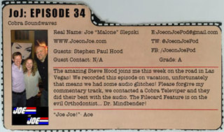 G.I. Joe Ep 34: Cobra Soundwaves w/ Steve Hood