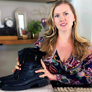 ASMR thrift store checkout • wrapping your vintage finds
