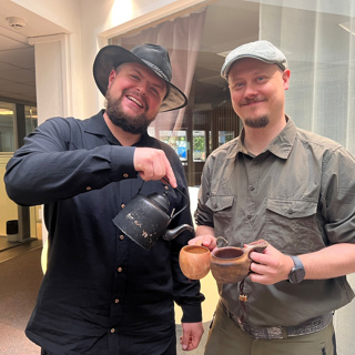 Nokipannukahvinkeiton maailmanmestarit työskentelevät kemian alalla
