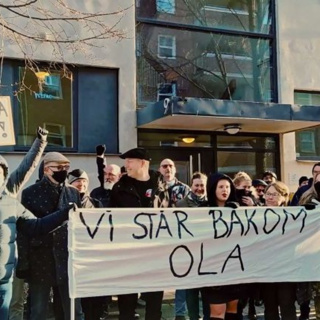 Lokföraren Ola Brunnström berättar här om arbetskamraternas stöd när företaget ville sparka honom