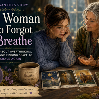 The Woman Who Forgot to Breathe — A Calming Story for Anxiety & Overthinking