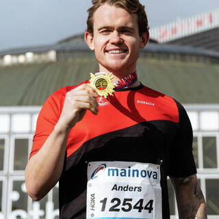 Anders løper Frankfurt Maraton