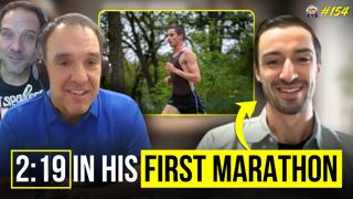How a Track Athlete Ran a 2:19 in His First Marathon | Simon Berube | TRJ #154