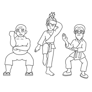 Finding the Karate Path in Pathfinder