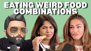 S3 Ep38: “I Can’t Swallow It” | Trying the Internet’s Weirdest Food Combos