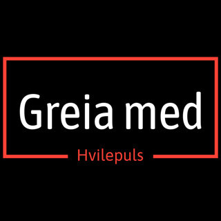 Greia med Hvilepuls
