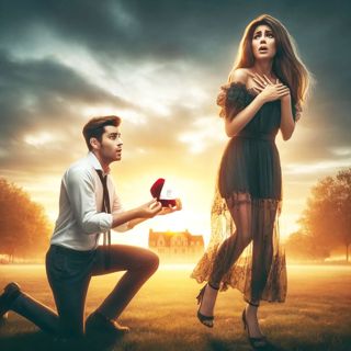 She Found Out That Her Fiancé Was Cheating On Her as He Was Proposing to Her